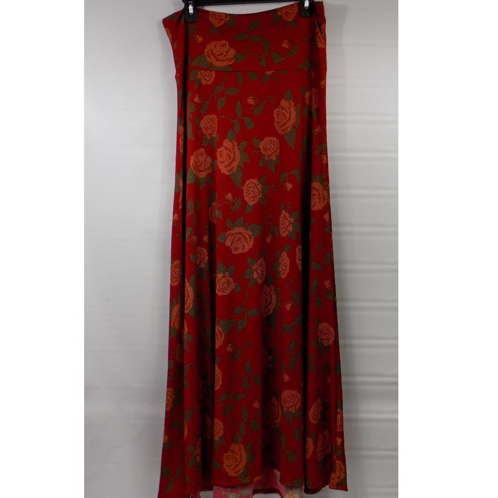 LuLaRoe Strapless Maxi Length Dress Size M